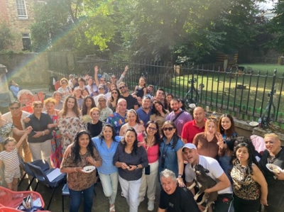 Clean for Good team photo outside in sunshine