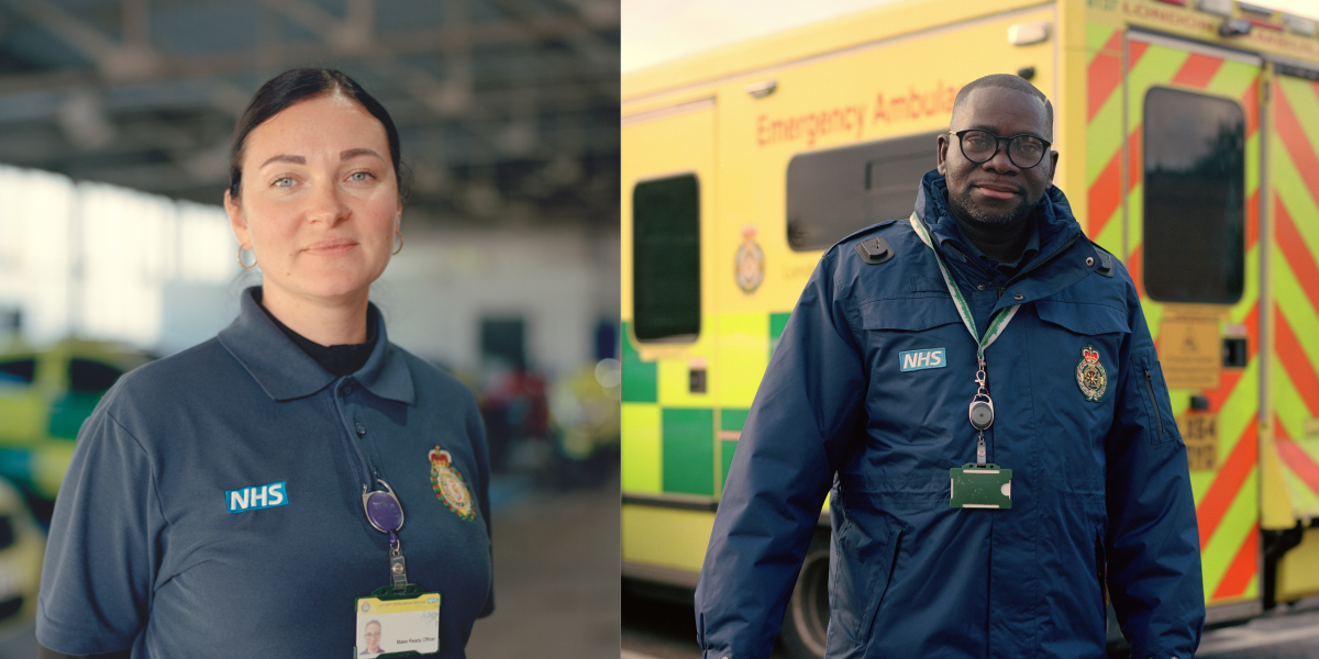 Anna and Jacky, London Ambulance Service